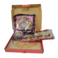 KIT PIÑON DEL/TRAS. KTO C/CADENA BAJAJ PULSAR135 LS (DORADO) 43T-15T 428H-132L - KTO ®